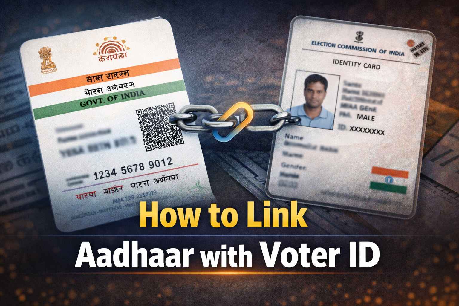 How to Link Aadhaar with Voter id